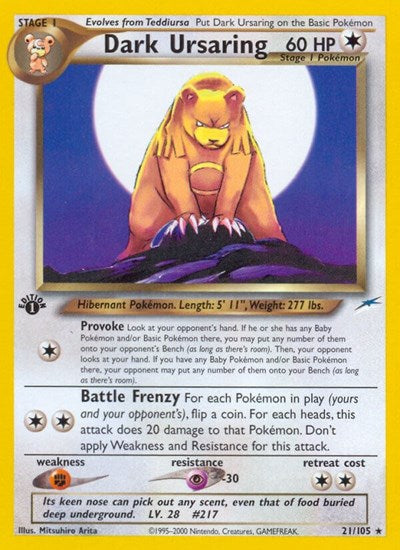 N4: Dark Ursaring (1st Edition)
