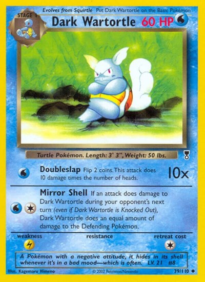 LC: Dark Wartortle (Reverse Holofoil)