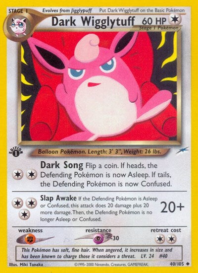 N4: Dark Wigglytuff (1st Edition)