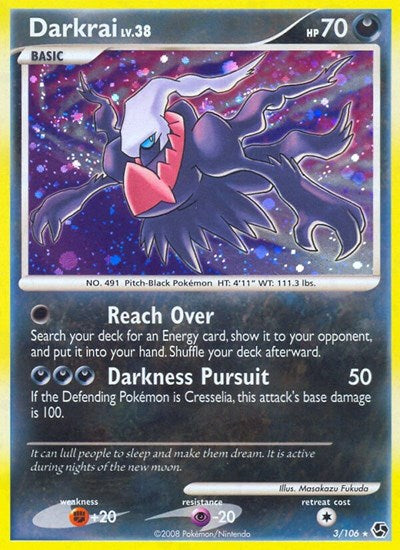 GE: Darkrai (3) (Reverse Holofoil)
