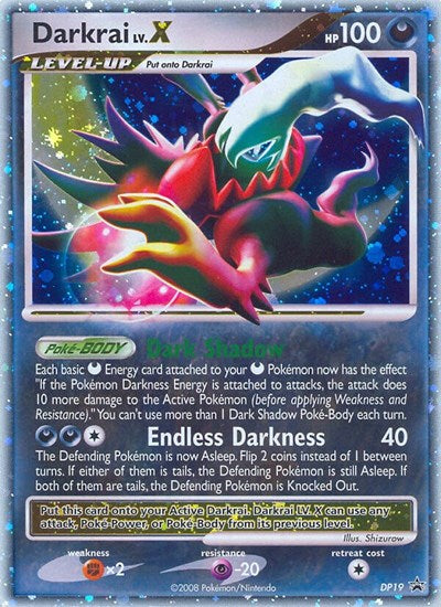 PR: Darkrai LV.X - DP19 (Holofoil)