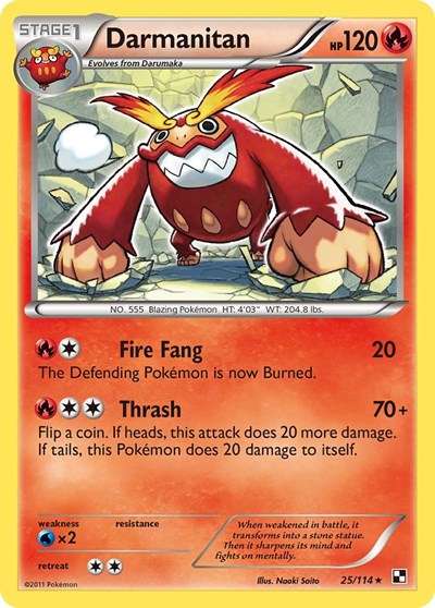 BLW: Darmanitan (Reverse Holofoil)