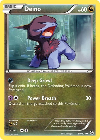 DRX: Deino (93) (Reverse Holofoil)