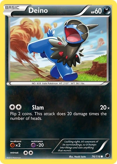 PLF: Deino (76) (Reverse Holofoil)