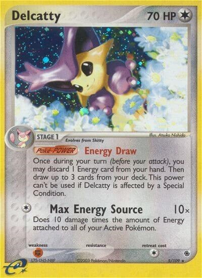 RS: Delcatty - 5/109 (Holofoil)