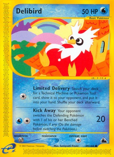 SK: Delibird (Reverse Holofoil)
