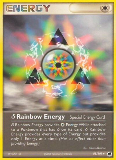 DF: Delta Rainbow Energy (Reverse Holofoil)