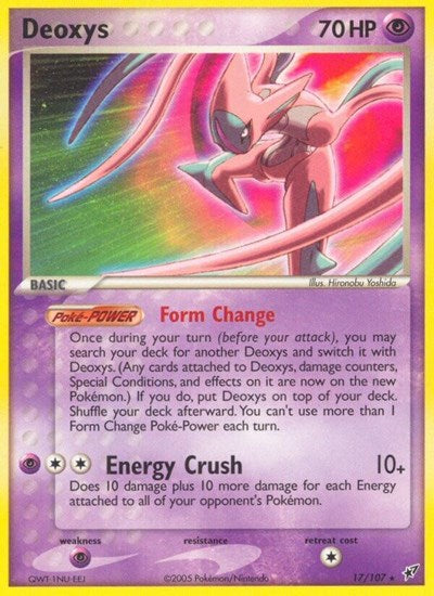 DX: Deoxys (Attack Forme) (Reverse Holofoil)