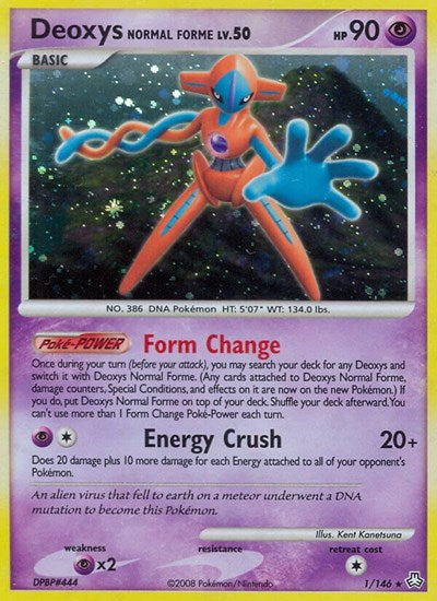 LA: Deoxys Normal Forme (Reverse Holofoil)