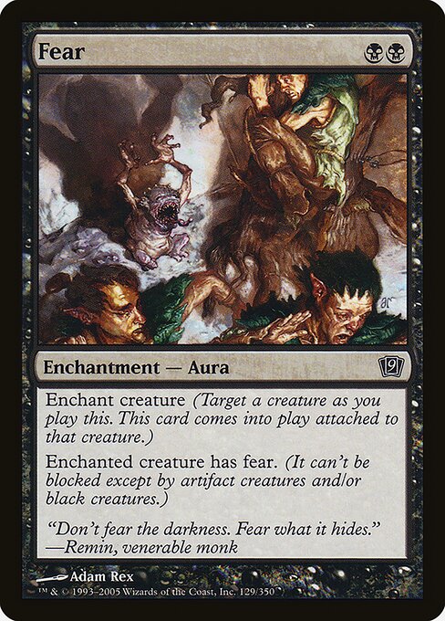 9ED: Fear (Foil)