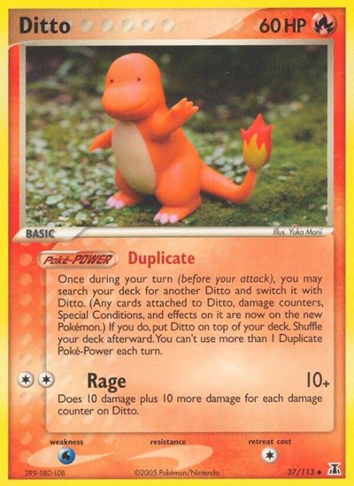 DS: Ditto - 037/113 (Charmander)