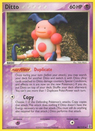 DS: Ditto - 038/113 (Mr. Mime)