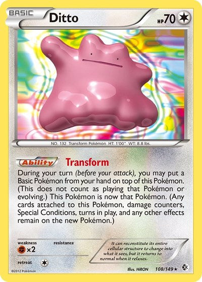 BCR: Ditto (Holofoil)