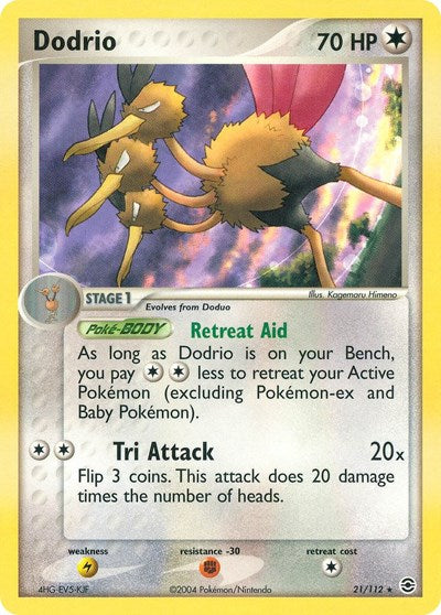 RG: Dodrio (Reverse Holofoil)