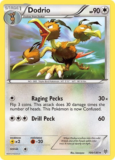 PLS: Dodrio (Reverse Holofoil)
