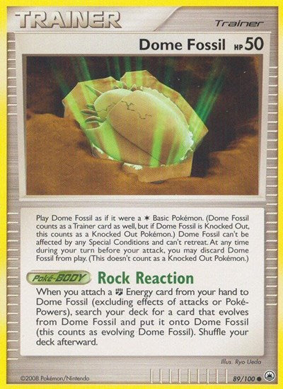 MD: Dome Fossil (Reverse Holofoil)