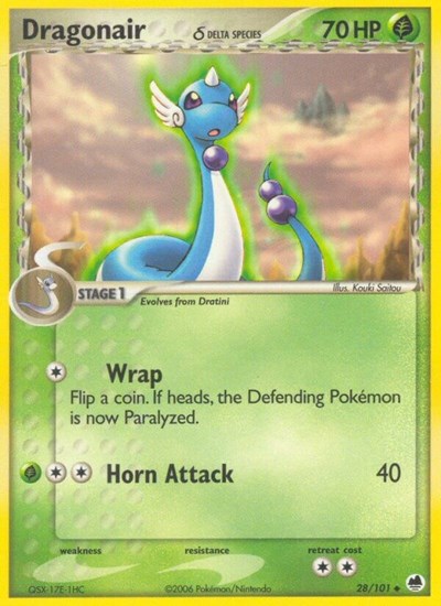DF: Dragonair (Delta Species) (Reverse Holofoil)