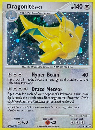 LA: Dragonite (Reverse Holofoil)