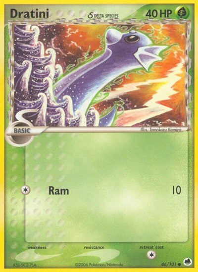 DF: Dratini (Delta Species) (Reverse Holofoil)