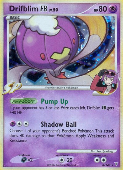 SV: Drifblim FB (Reverse Holofoil)