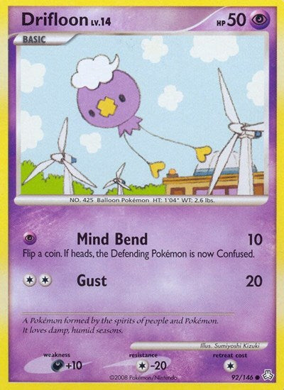 LA: Drifloon (Reverse Holofoil)
