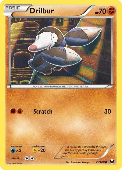 DEX: Drilbur (Reverse Holofoil)