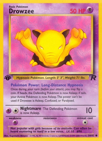 TR: Drowzee (1st Edition)