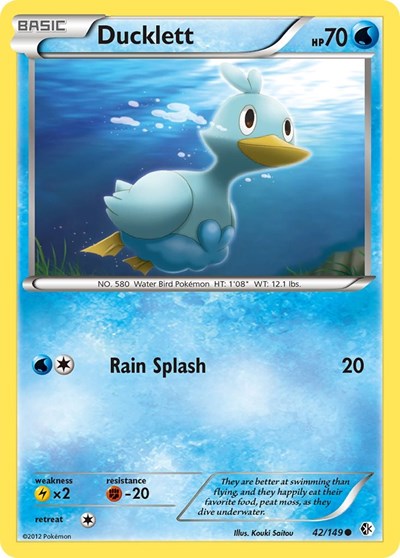 BCR: Ducklett (Reverse Holofoil)