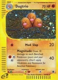 EX: Dugtrio (10) (Holofoil)