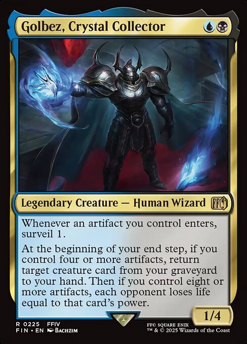 FIN: Golbez, Crystal Collector