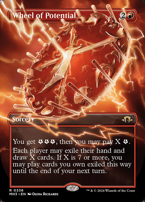 MH3: Wheel of Potential (Borderless) (Foil)