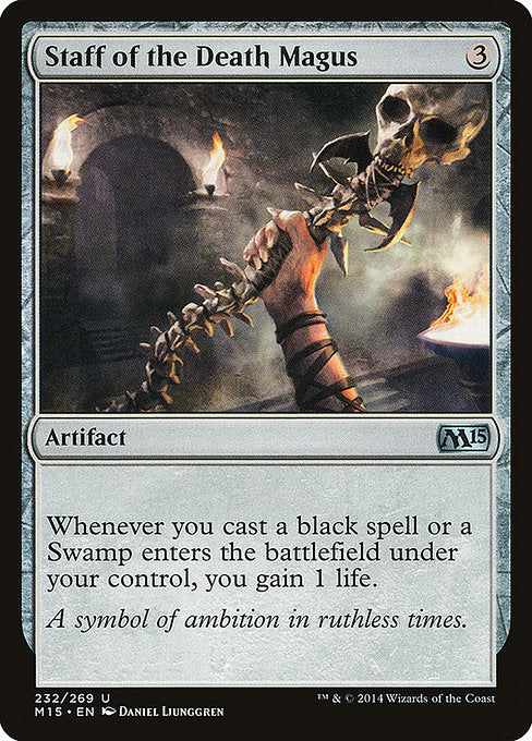 M15: Staff of the Death Magus (Foil)