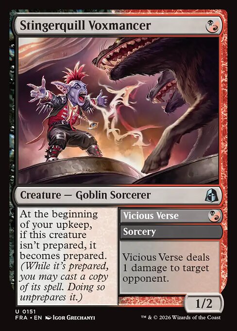 FRA: Stingerquill Voxmancer (Foil)