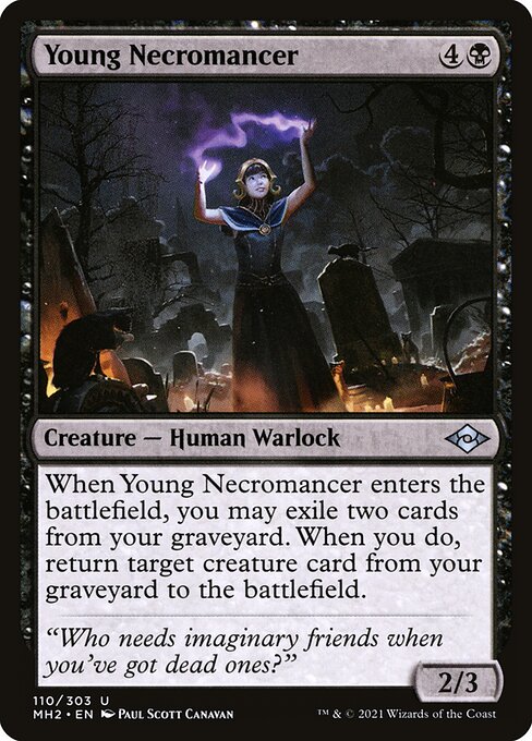 MH2: Young Necromancer (Foil)