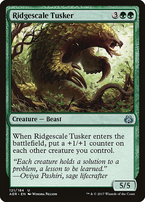 AER: Ridgescale Tusker (Foil)