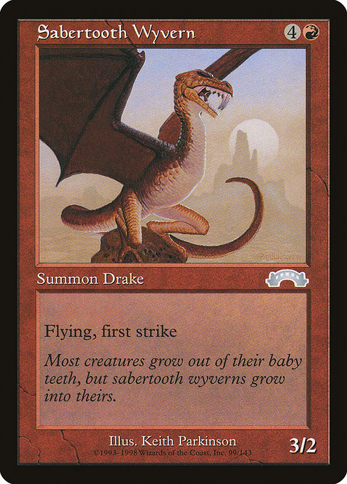 EXO: Sabertooth Wyvern