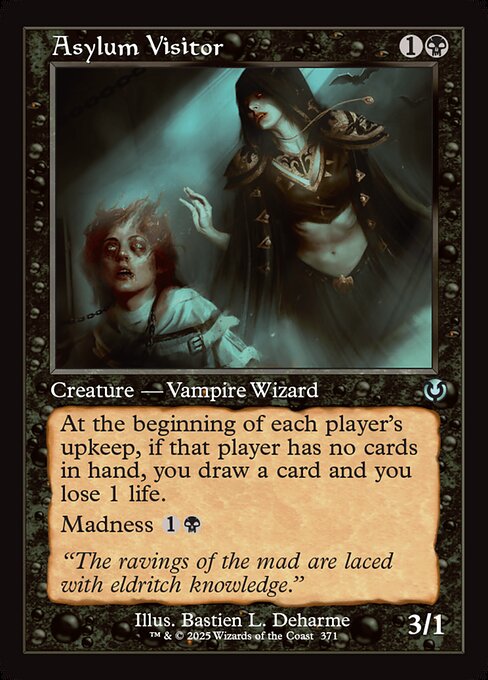 INR: Asylum Visitor (Retro Frame)