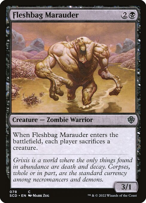 SCD: Fleshbag Marauder