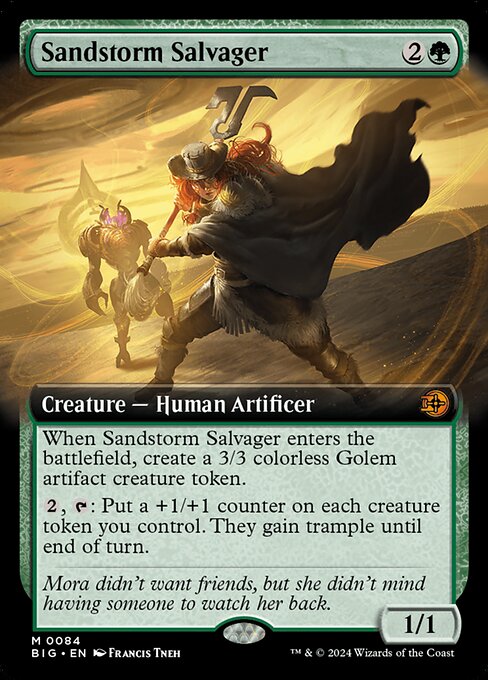 BIG: Sandstorm Salvager (Extended Art) (Foil)