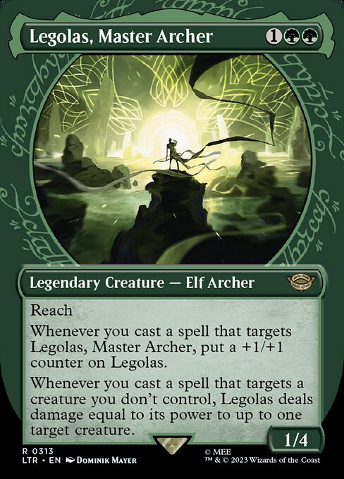 LTR: Legolas, Master Archer (Showcase)