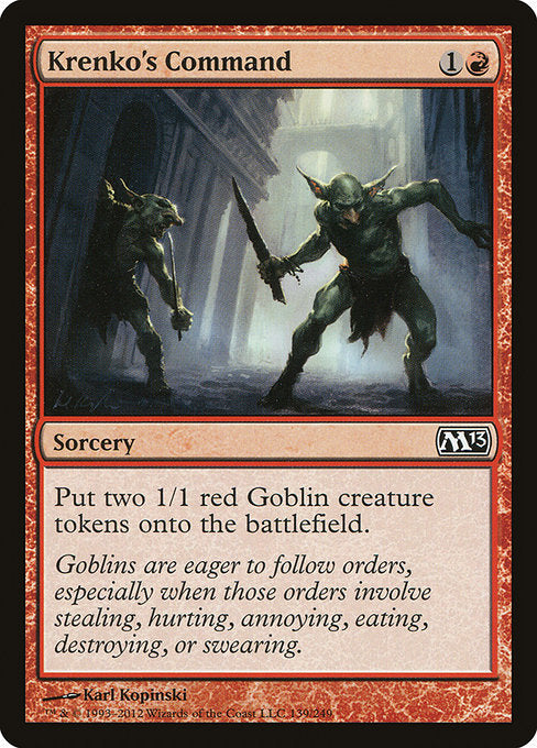 M13: Krenko's Command (Foil)