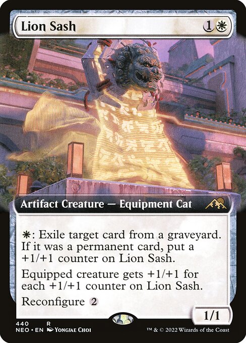 NEO: Lion Sash (Extended Art)