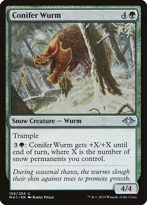 MH1: Conifer Wurm (Foil)