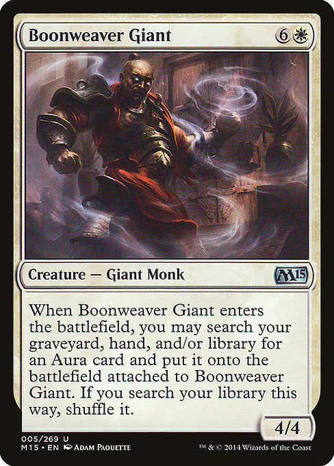 M15: Boonweaver Giant (Foil)