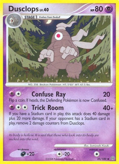 SF: Dusclops (35) (Reverse Holofoil)