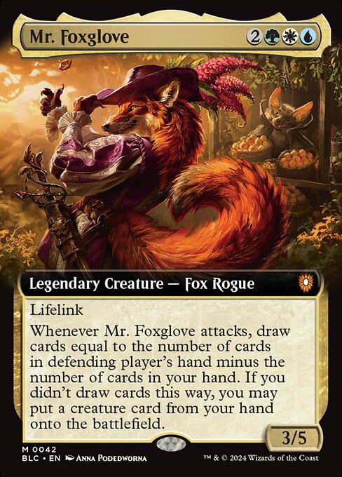 BLC: Mr. Foxglove (Extended Art) (Foil)