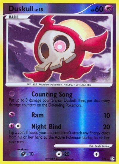 SF: Duskull (Shiny) (Reverse Holofoil)