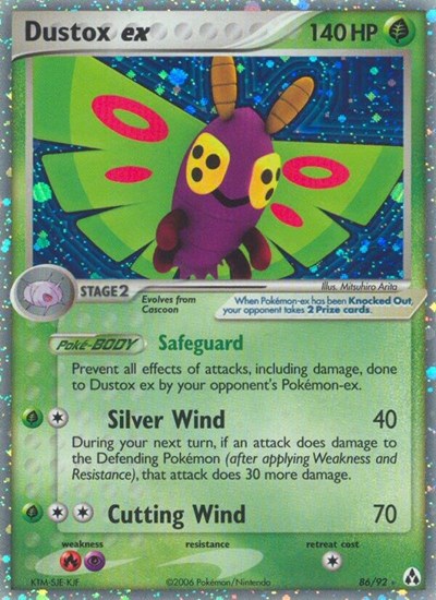 LM: Dustox ex (Holofoil)