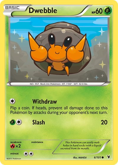 NVI: Dwebble (Reverse Holofoil)
