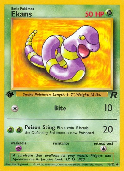TR: Ekans (1st Edition)